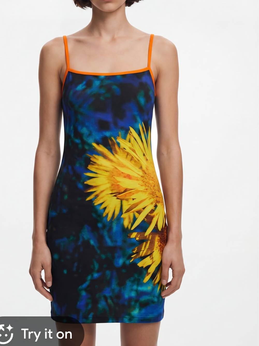 Desigual Sunflower Mini Dress